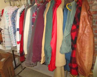 Some of the vintage clothing