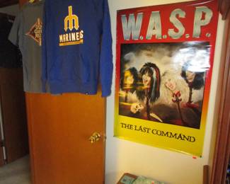 Several vintage rock posters