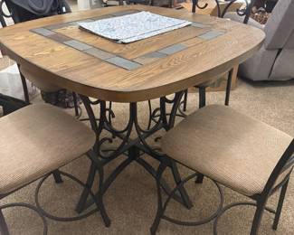 Dining table with 4 chairs