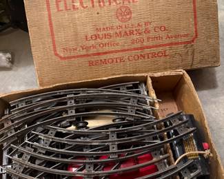 Vintage stream line electrical train