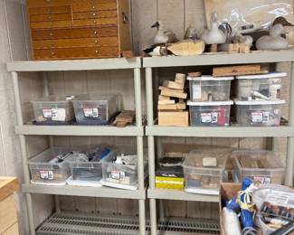 Painting and finishing supplies for wood carving