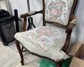 Antique Needlepoint chair