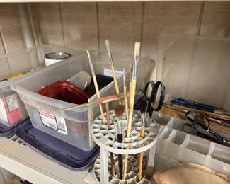 Painting supplies 