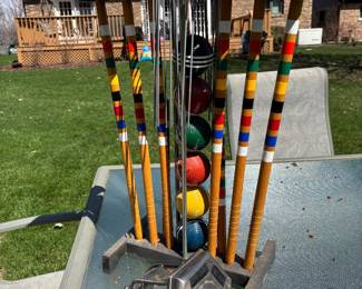 Croquet set