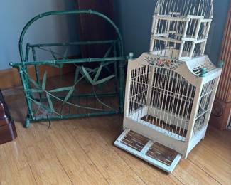 Home decor, birdcage