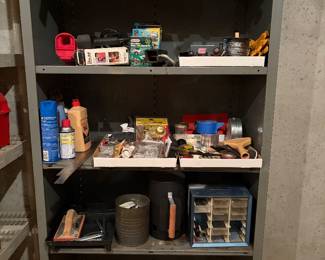 Lots of tools, toolboxes etc