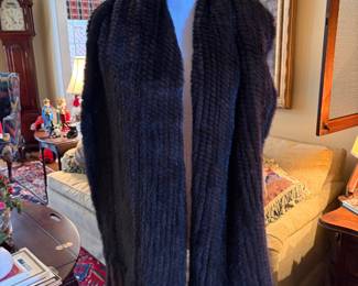 Mink shawl