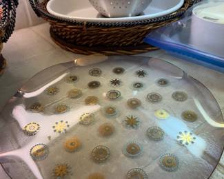 Fantastic mid-century modern platter