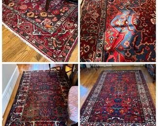 There’s over 15 rugs in this house! 