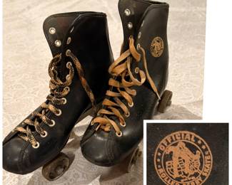 Vintage roller derby rollerskates