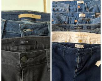 Samples of some of the jeans in this collection; Joe’s , Michael Kors, Nicole Miller to name a few