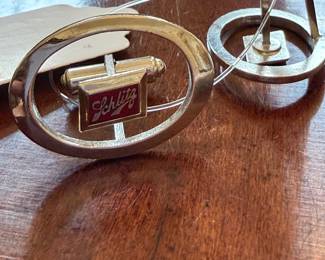 Vintage Schlitz cuff links