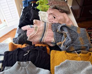 Amazing collection of sweaters and tops