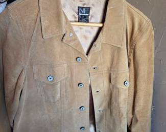 New Frontier Suede Trucker Jacket