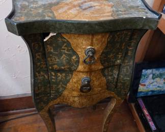 Chinoiserie Style Side Table