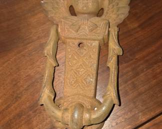 Cast Iron Angel Door Knocker