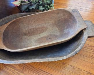 Primitive Wooden Dough Trough