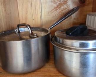 Farberware Stainless Steel Stock Pot and Saucepan Set