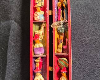 Peruvian Retablo Folk Art Diorama