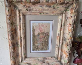 Abstract Mixed Media Artwork "A Bubble for your thoughts" by Steve Stecher