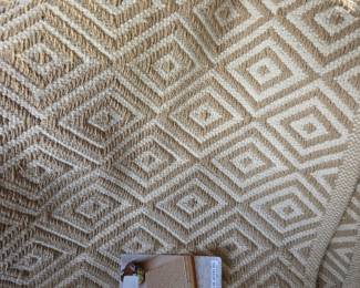 Household Trends Diamond Pattern Jute Blend Accent Rug 21" x 34"