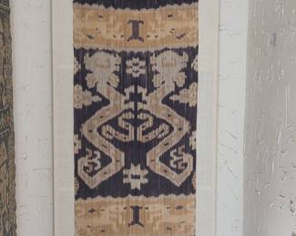 Sumba Ikat Textile Wall Hanging