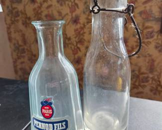 Pernod Fils Glass Bottle