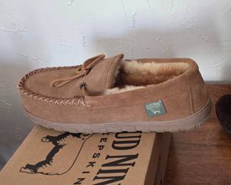 Cloud Nine Sheepskin Men's Moccasin Slippers