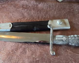 German Luftwaffe Officer's Dagger with Scabbard
