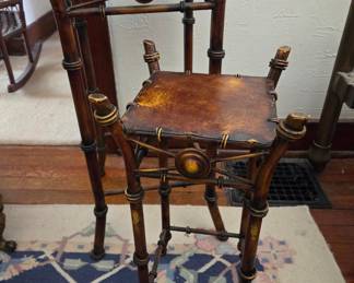 Victorian Bamboo Plant Stand