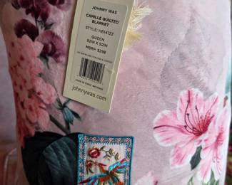 Johnny Was Camille Quilted Blanket - Queen