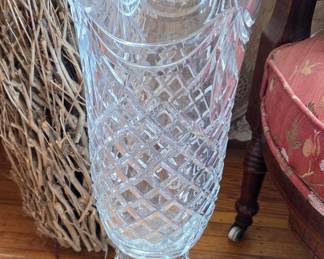 Waterford Crystal "Kinsale" Pattern Vase