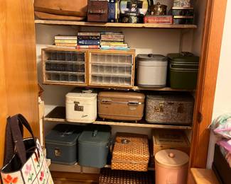 Small suitcases collectible boxes