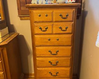 Not to worry, I reattach the drawer poles on this lovely armoire