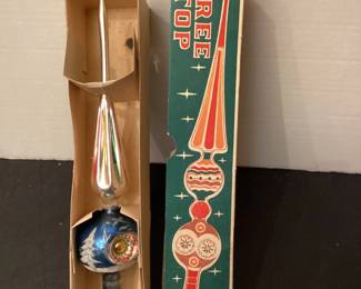 Vintage Christmas tree topper