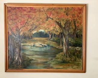 Large canvas picture