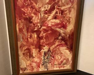 6/200 Don Ruffin Picture, 22 1/4 x 28 /2" tall