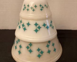 Fire King nesting bowl set