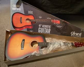 Girard 41" acoustic guitar