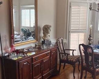 Dining Room Buffet.  Cherry finish. Made in USA