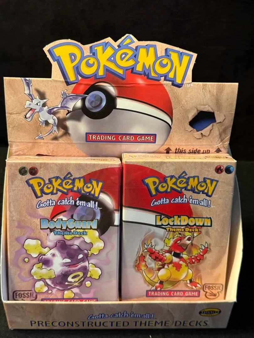 1999 Pokmon Fossil Expansion Theme Decks Sealed