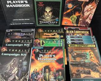 Alternity Starcraft Role Playing Game Limited Edition Signed Players Handbook