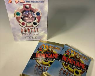 Magic The Gathering Portal Second Age TCG And Unopened Booster Decks