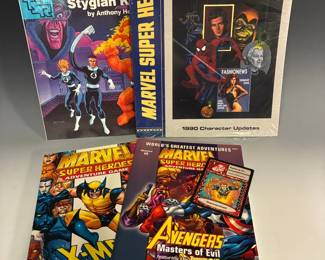 Marvel Superheroes Role Playing Game Books
