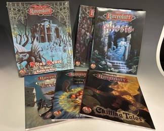 Dungeons Dragons Ravenloft Boxed Adventure Set And Accessory Books Sealed
