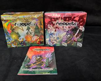 2003 Neopets Booster Box Sealed Battle for Meridell Booster Box Sealed Plus Advanced Rule Book