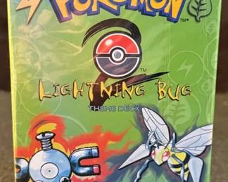 Pokmon Base Set 2 Lightning Bug Theme Deck Sealed