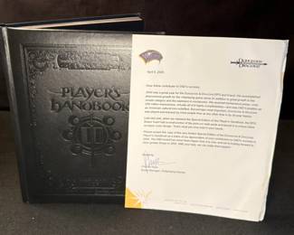 2004 Dungeon Dragons Limited Edition Playbook Core Rule Book