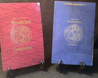 Advanced DD Volume Three Wizards Spell Compendium Volume Four Encyclopedia Magica