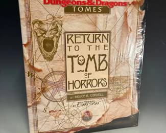 Dungeons Dragons Tomes Adventure Return To The Tombs Of Horror Sealed